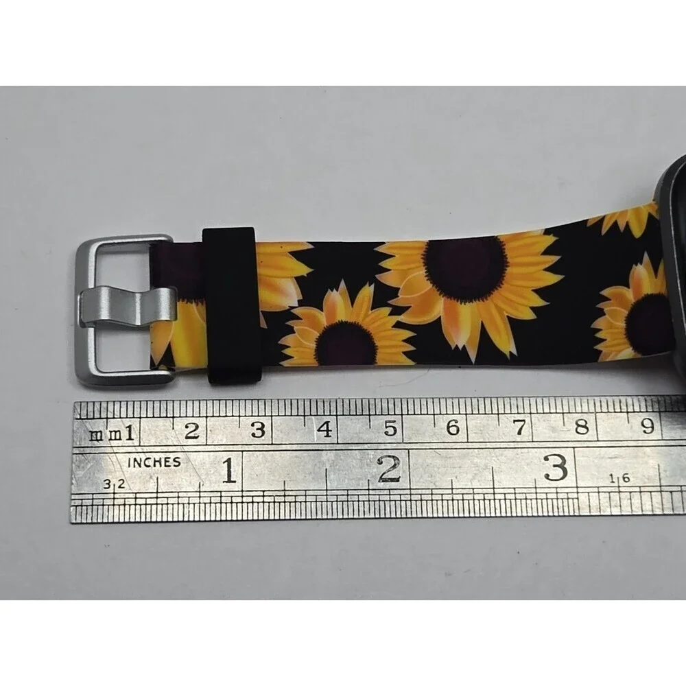 Fitbit Versa 2 Smartwatch Silver Sunflower 40mm Alexa WR50M Always On Display